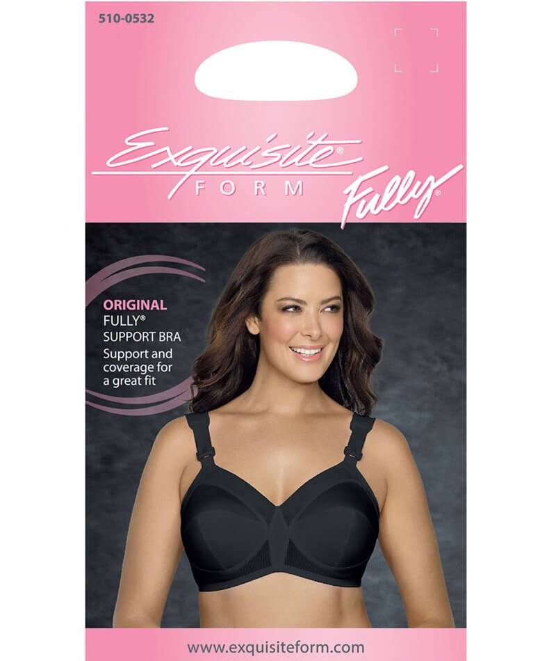 Exquisite Form Fully Wire-Free Original Support - Black - Image 5