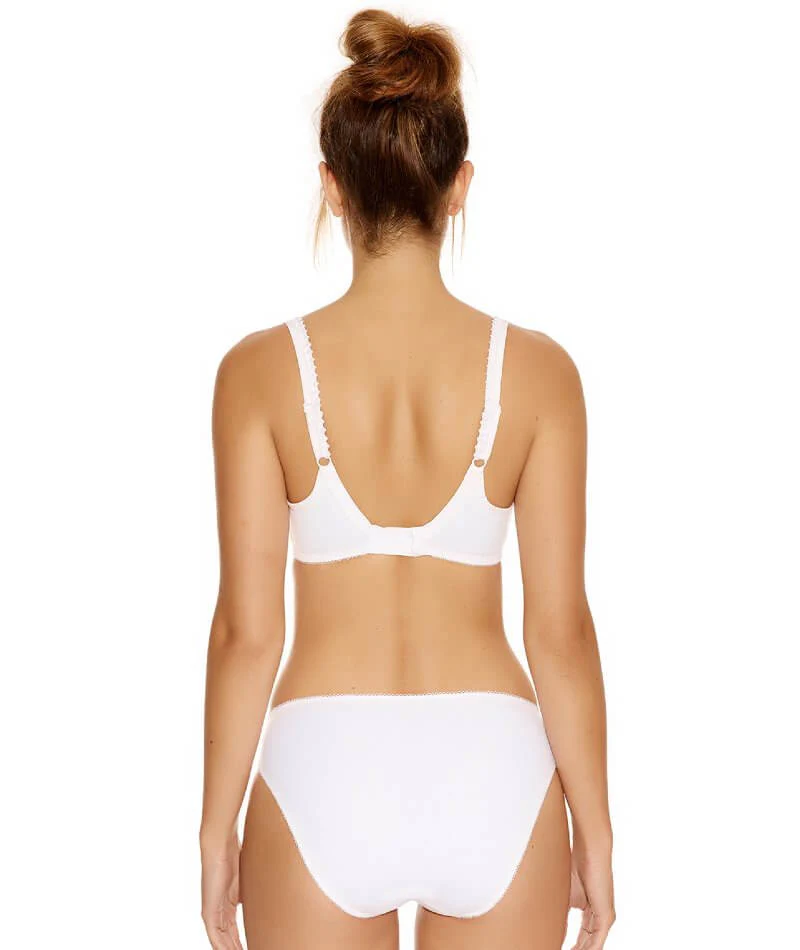 Fantasie Rebecca Moulded Spacer with Embroidery Underwired Bra - White - Image 6