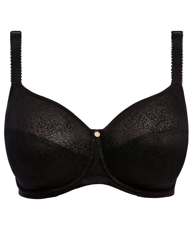 Fantasie Demure Underwired Moulded Non-Padded Bra - Black - Image 6