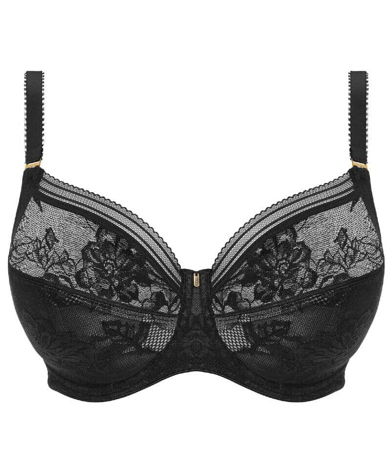 Fantasie Fusion Lace Underwire Full Cup Side Support Bra - Black - Image 7