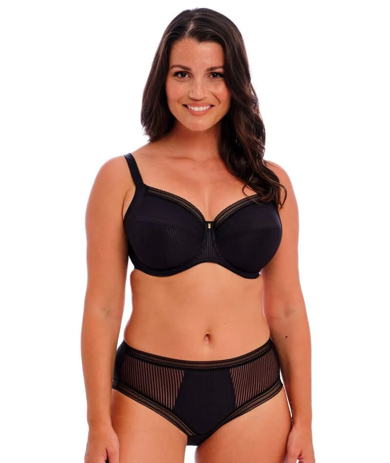 Fantasie Fusion Underwired Full Cup Side Support Bra - Black - Image 5