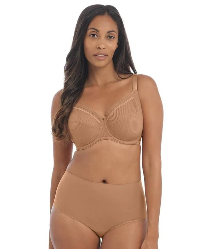 Fantasie Fusion Underwired Full Cup Side Support Bra - Cinnamon - Image 3
