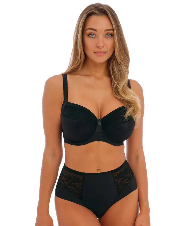 Fantasie Illusion Underwired Side Support Bra - Black - Image 9
