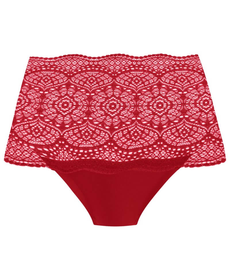 Fantasie Lace Ease Invisible Stretch Full Brief - Red - Image 6