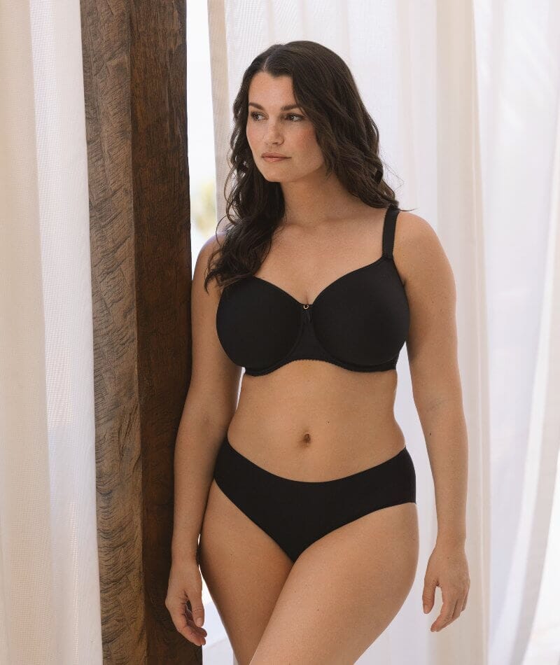 Fantasie Rebecca Essentials Moulded Spacer Underwired Bra - Black - Image 3