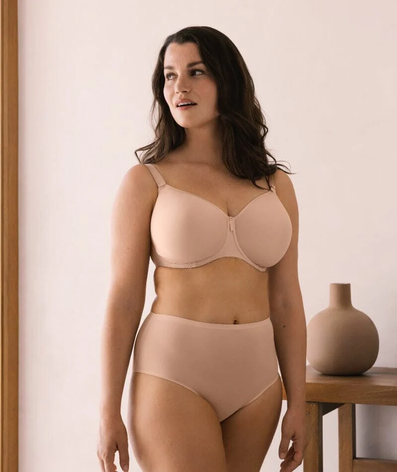 Fantasie Rebecca Essentials Moulded Spacer Underwired Bra - Natural Beige - Image 3