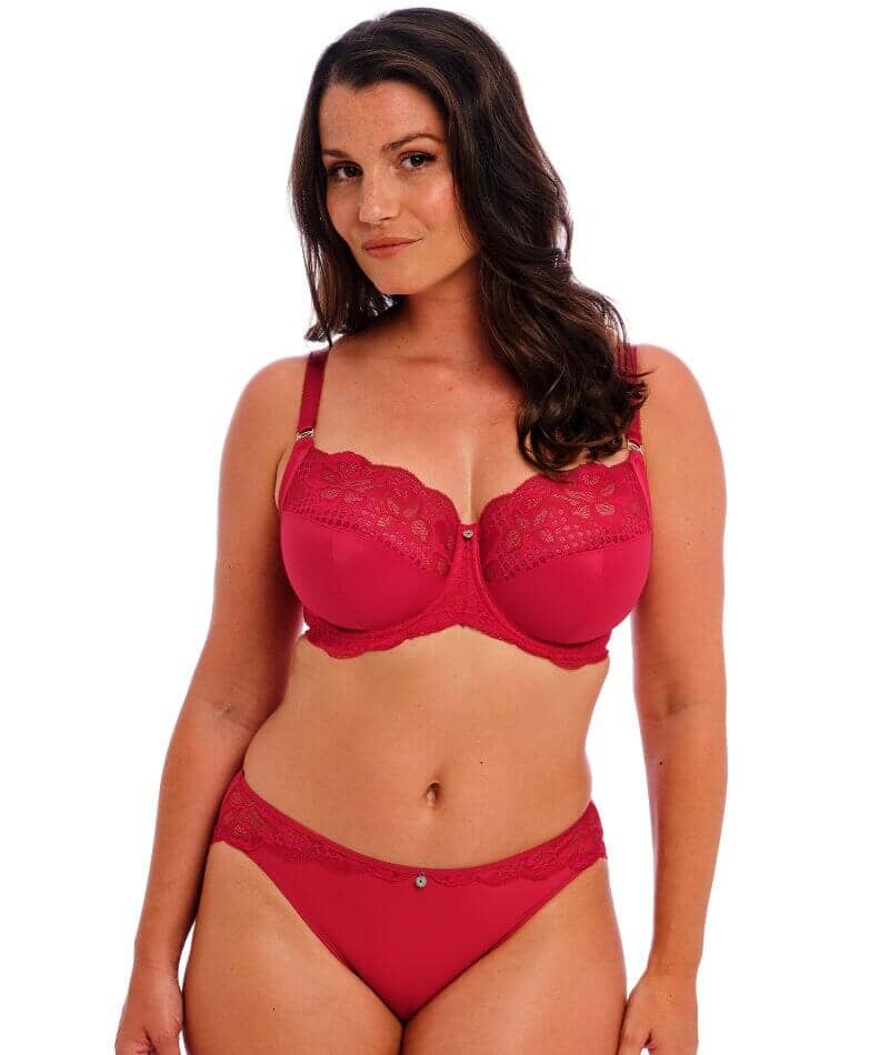 Fantasie Reflect Underwired Side Support Bra - Red - Image 4