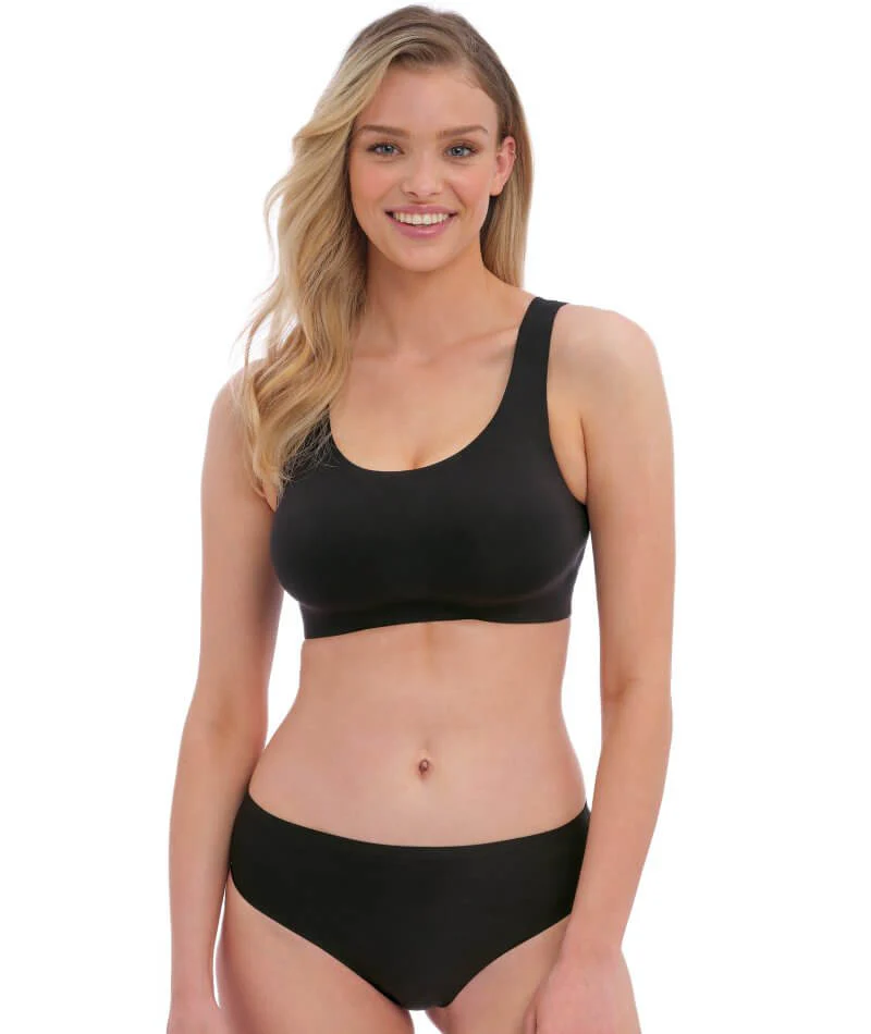 Fantasie Smoothease Invisible Stretch Thong - Black - Image 5