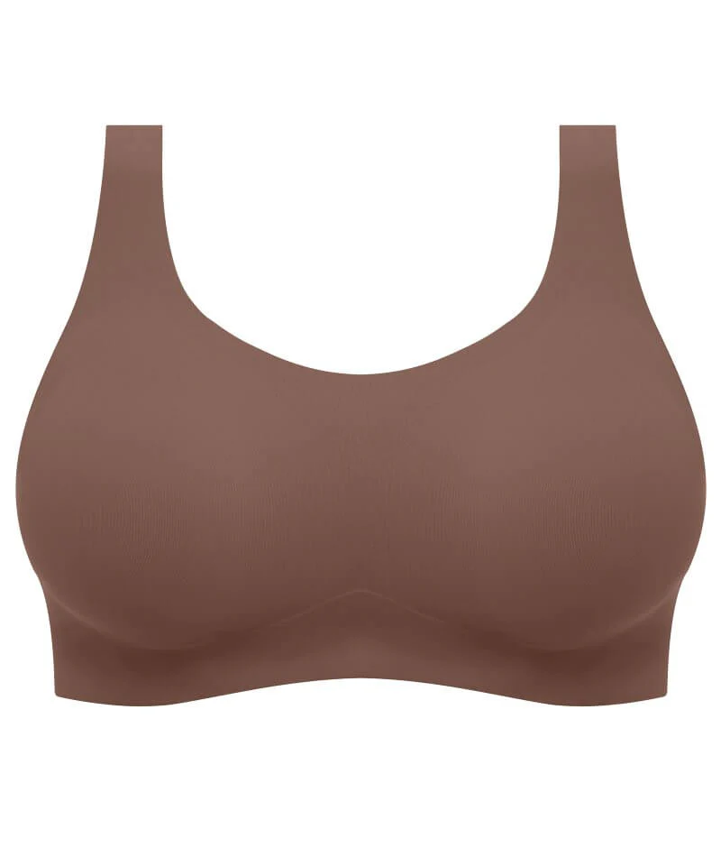 Fantasie Smoothease Wire-Free Bralette - Coffee Roast - Image 6