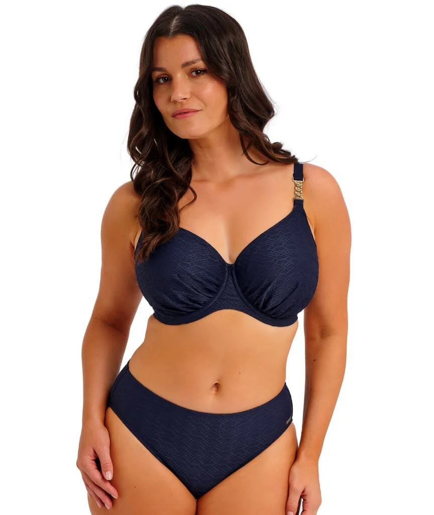 Fantasie Swim Azores Mid Rise Bikini Brief - Midnight - Image 4