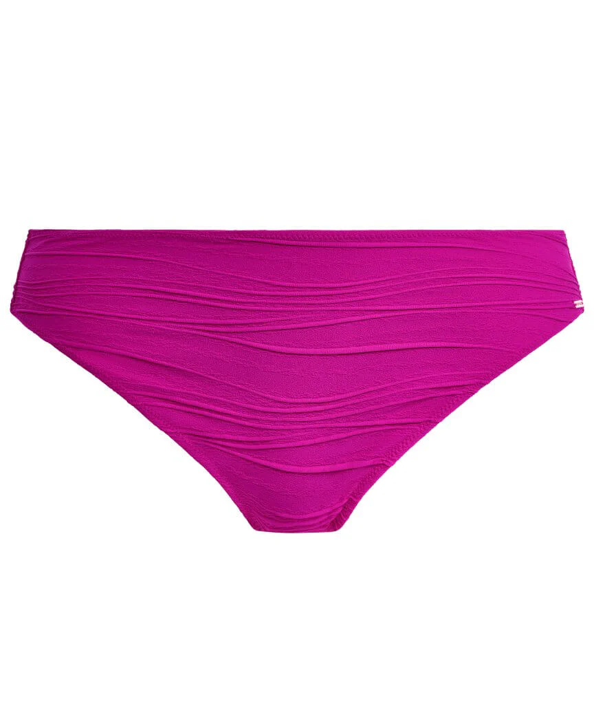 Fantasie Swim Beach Waves Mid Rise Bikini Brief - Bright Fuchsia - Image 10