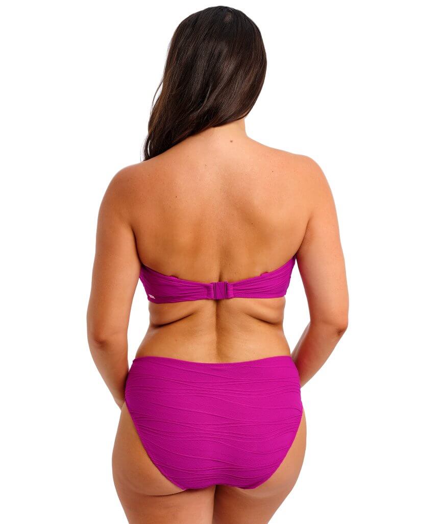 Fantasie Swim Beach Waves Mid Rise Bikini Brief - Bright Fuchsia - Image 5
