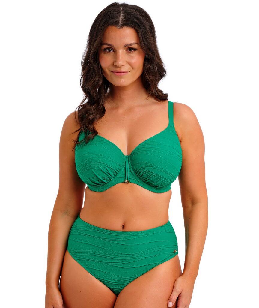 Fantasie Swim Beach Waves Underwire Gathered Full Cup Bikini Top - Tourmaline - Image 4