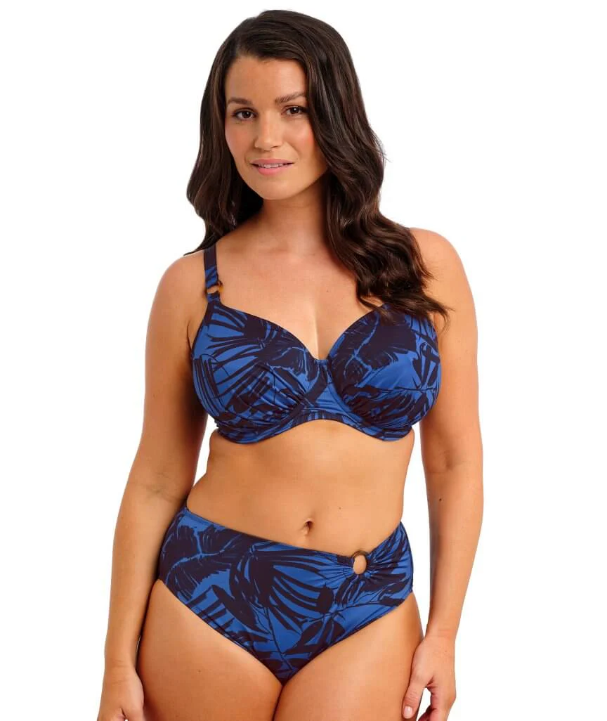 Fantasie Swim Malabar Coast Underwire Gathered Full Cup Bikini Top - Midnight - Image 4