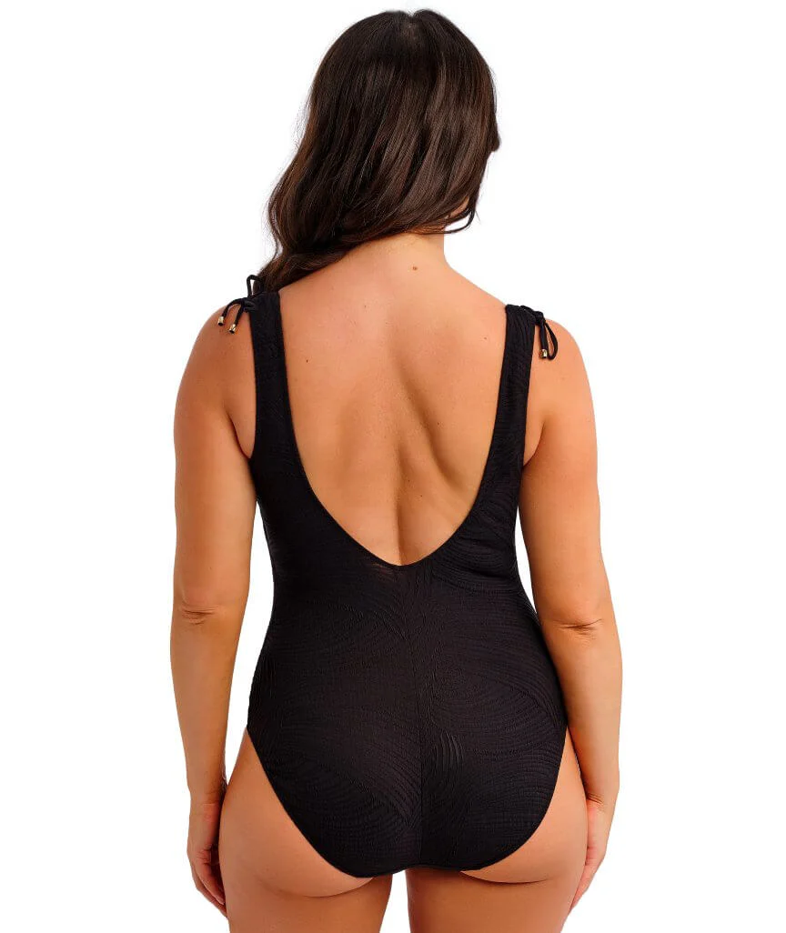 Fantasie Swim Ottawa Underwired Plunge One Piece Swimsuit - Black - Image 5