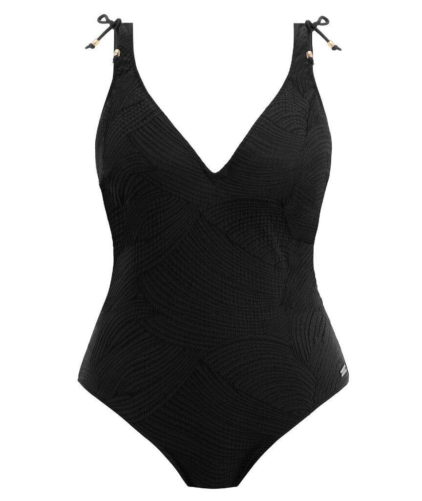 Fantasie Swim Ottawa Underwired Plunge One Piece Swimsuit - Black - Image 7