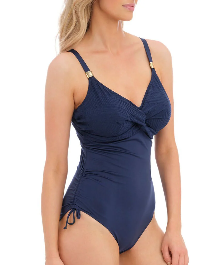 Fantasie Swim Ottawa Underwired Twist Front One Piece Swimsuit - Ink - Image 3