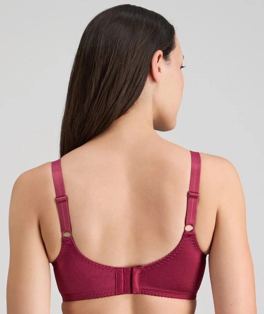 Fayreform Classic Underwire Bra - Beaujolais - Image 2
