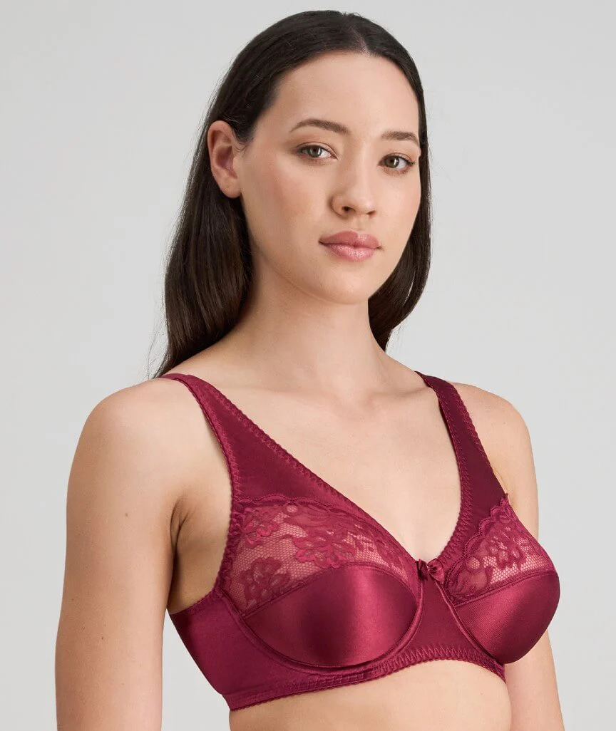 Fayreform Classic Underwire Bra - Beaujolais - Image 3