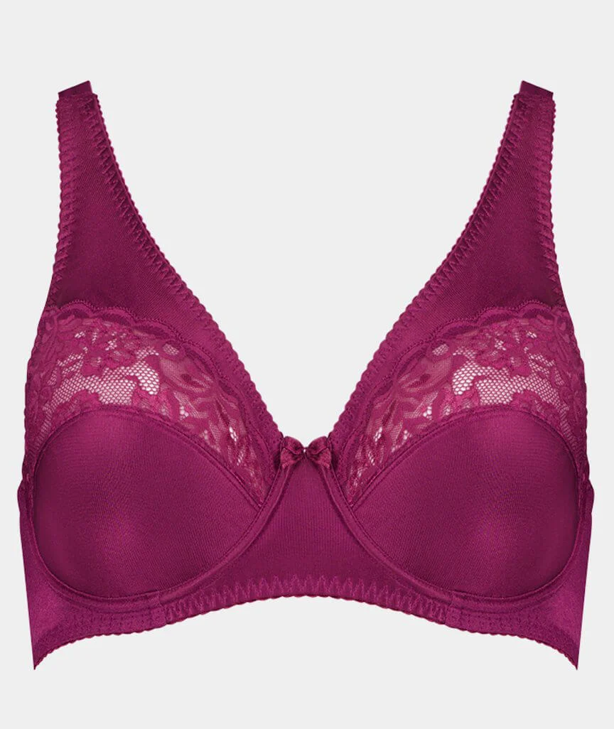 Fayreform Classic Underwire Bra - Beaujolais - Image 4
