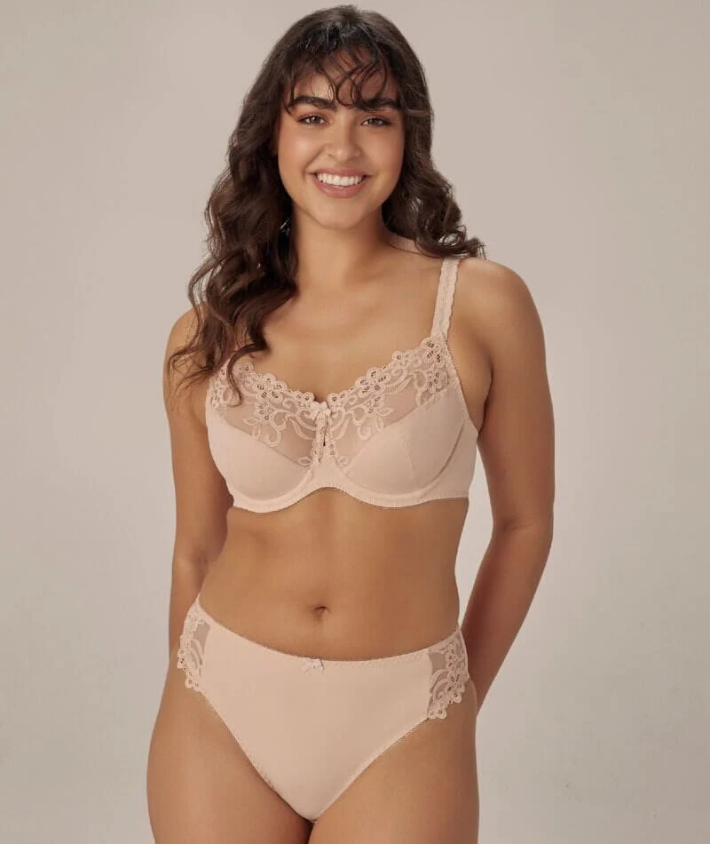 Fayreform Coral High Cut Brief - Latte - Image 5