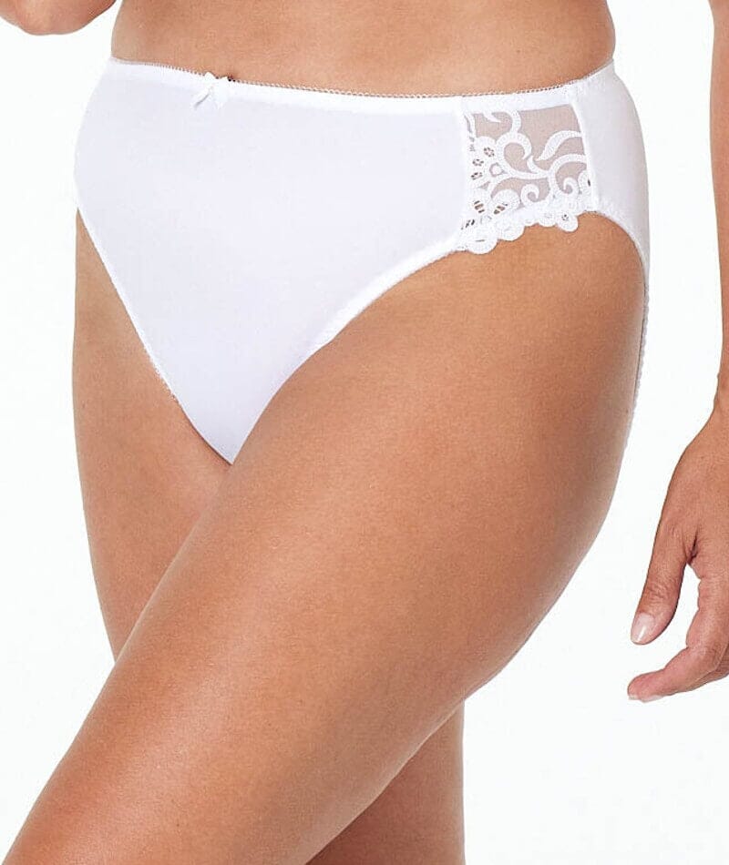 Fayreform Coral High Cut Brief - White - Image 3