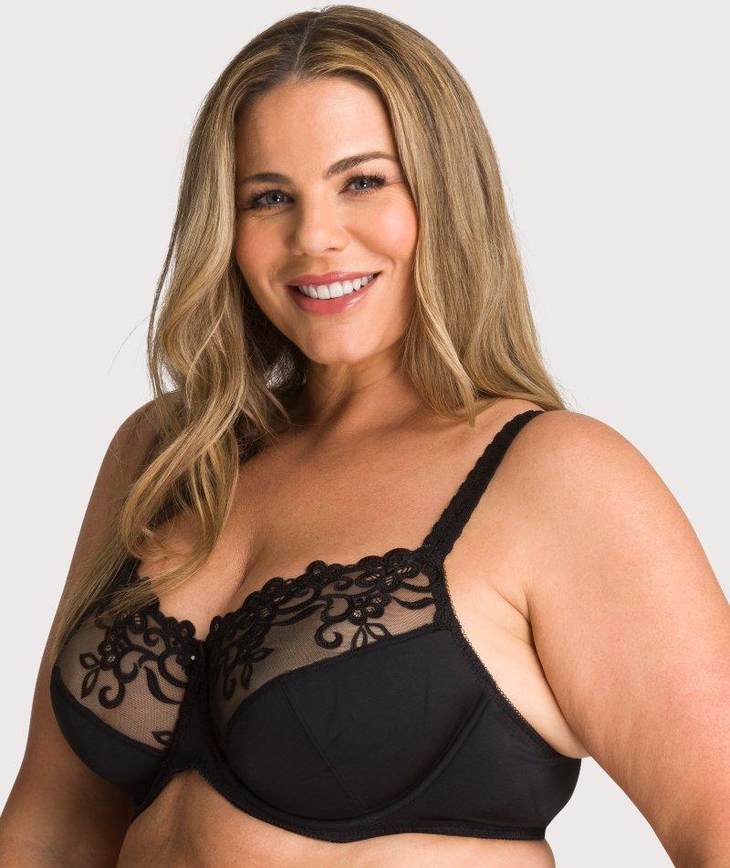 Fayreform Coral Underwire Bra - Black - Image 4