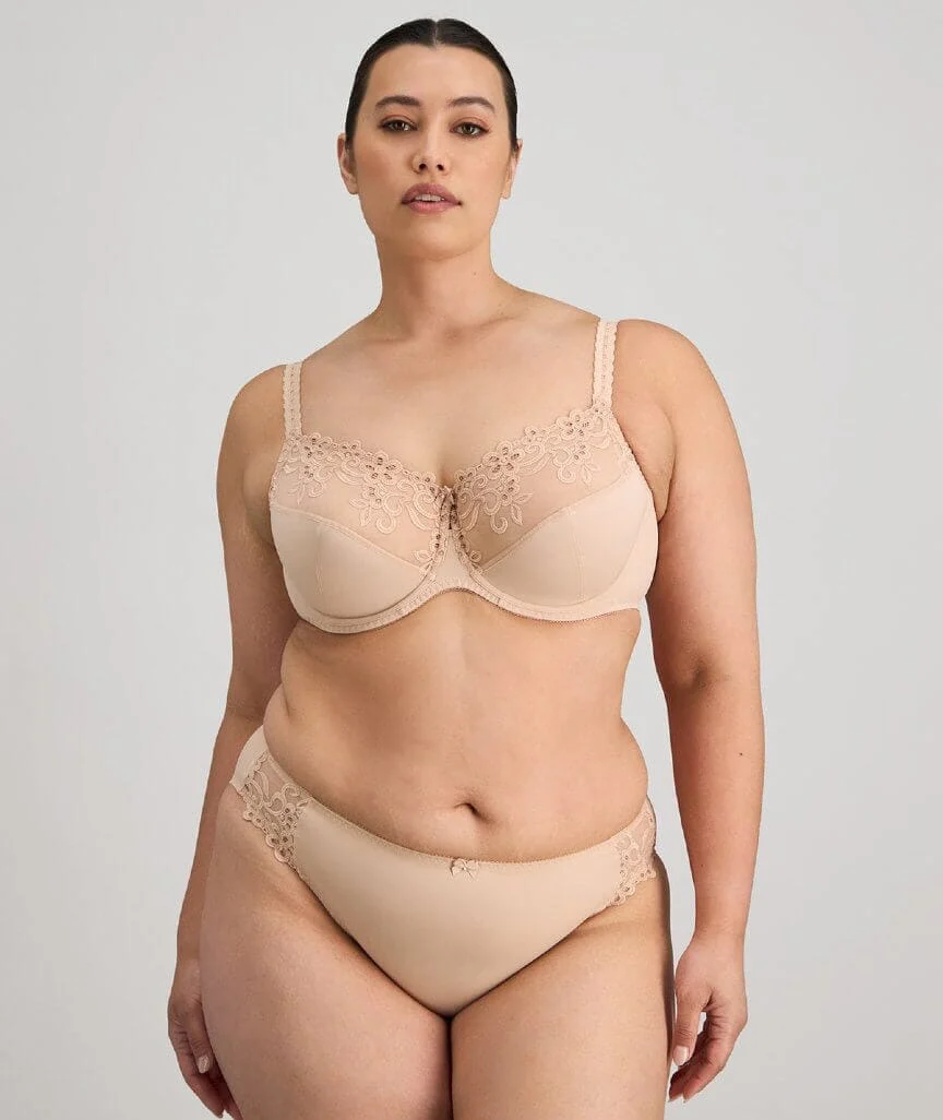 Fayreform Coral High Cut Brief - Latte - Image 4