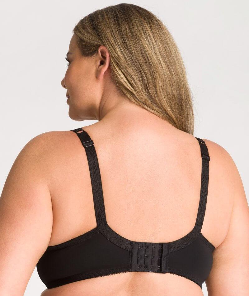 Fayreform Delicate Lace Underwire Bra - Black/Cream Tan - Image 2