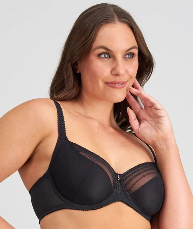 Fayreform Faithful Underwire Bra - Black - Image 3