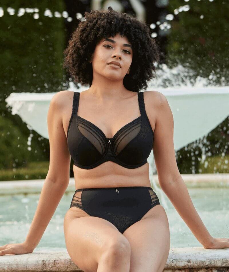 Fayreform Faithful Underwire Bra - Black - Image 4