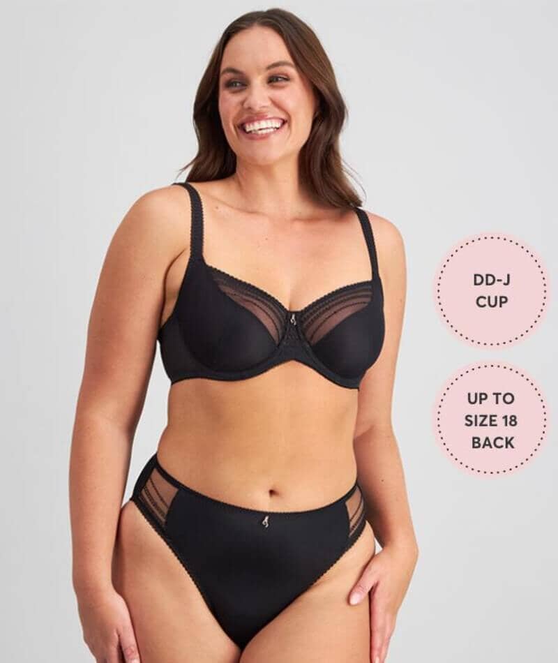 Fayreform Faithful Underwire Bra - Black - Image 5