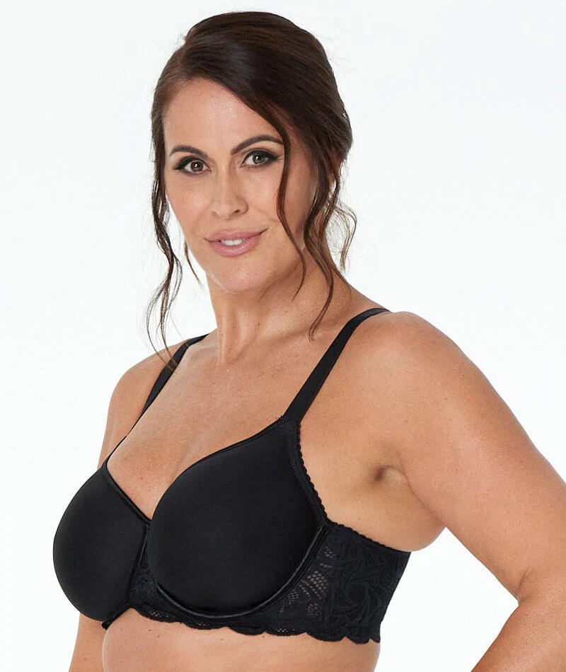 Fayreform Lace Perfect Contour Spacer Bra - Black - Image 5