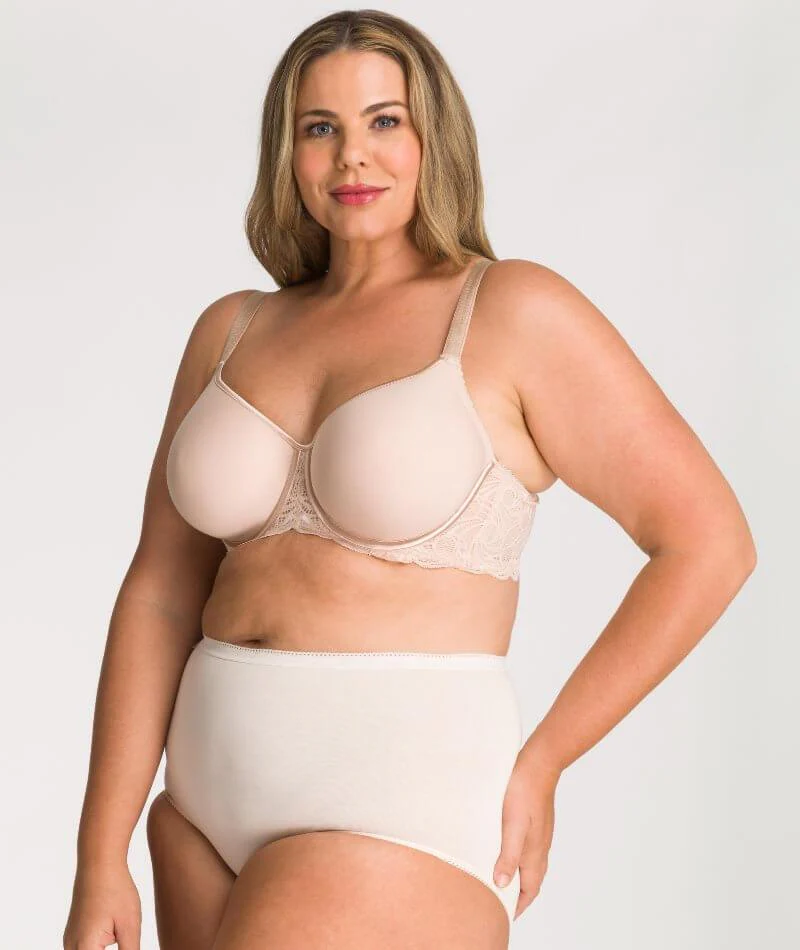 Fayreform Lace Perfect Contour Spacer Bra - Latte - Image 11