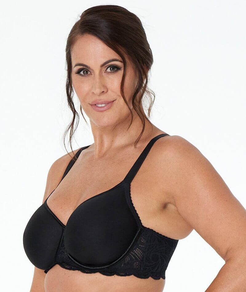 Fayreform Lace Perfect Contour Spacer Bra 2 Pack - Black/Latte - Image 14
