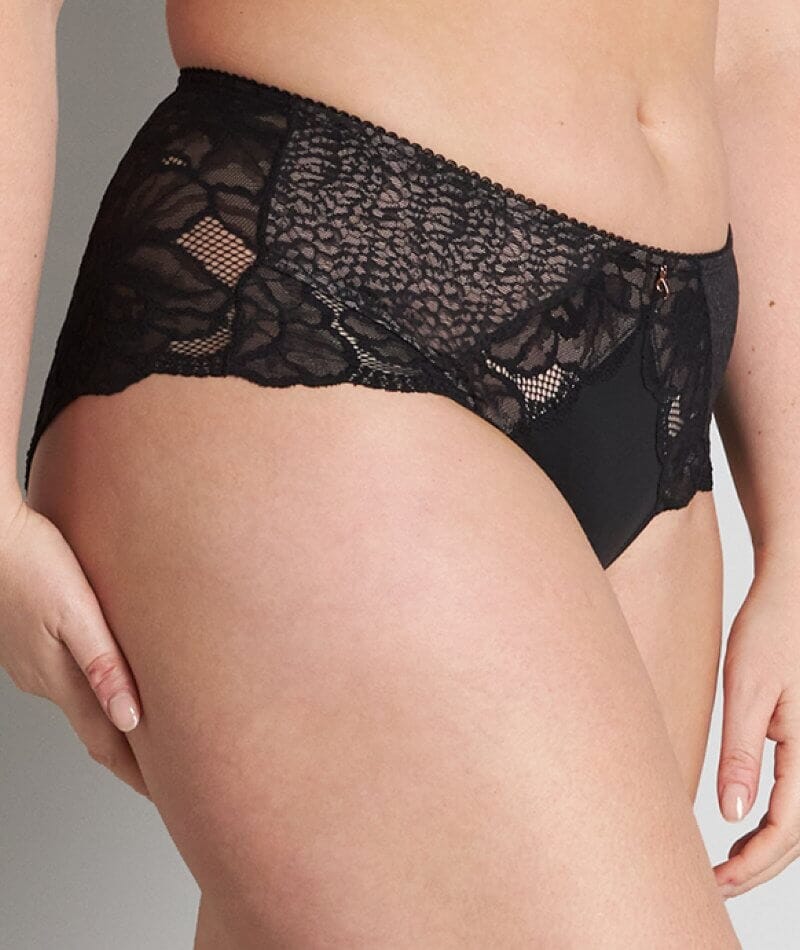 Fayreform Midnight Express Full Brief - Black - Image 3