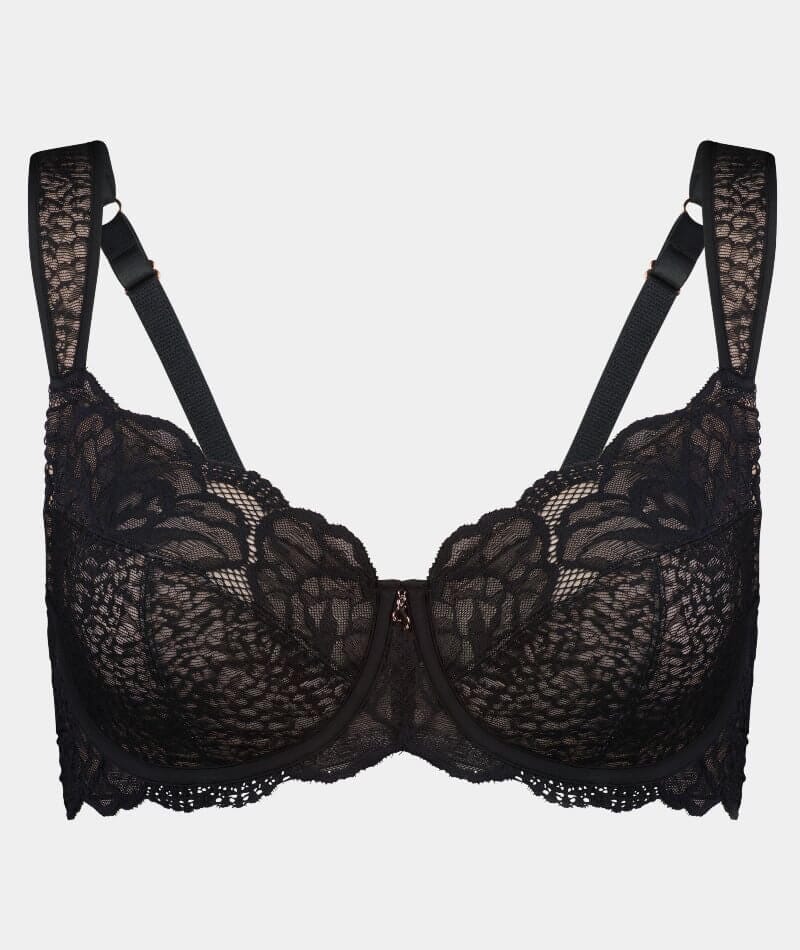 Fayreform Midnight Express Underwire Bra - Black - Image 10