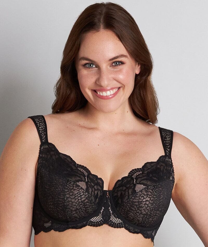 Fayreform Midnight Express Underwire Bra - Black - Image 5