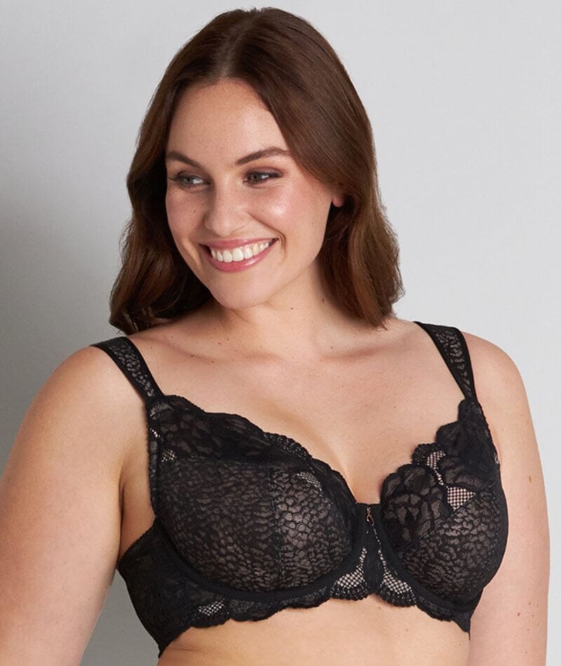 Fayreform Midnight Express Underwire Bra - Black - Image 7