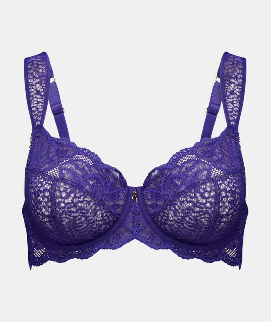 Fayreform Midnight Express Underwire Bra - Blue Ribbon - Image 6