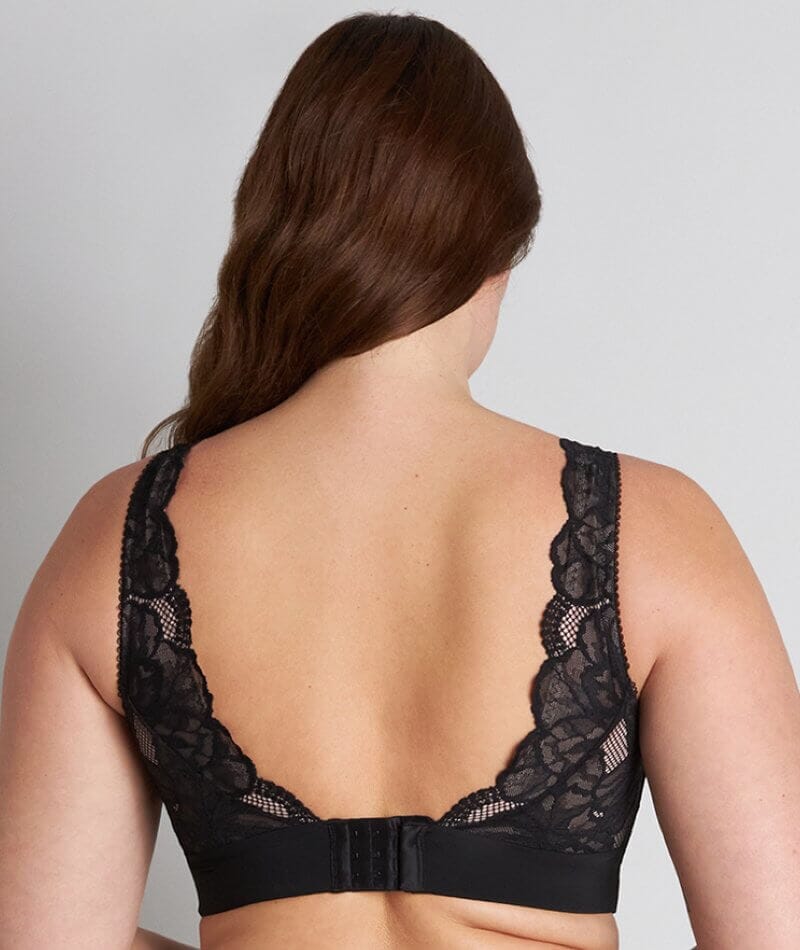 Fayreform Midnight Express Wire-Free Bra - Black - Image 2