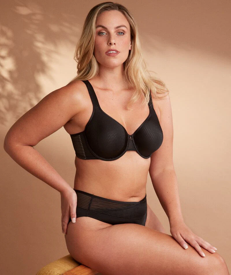 Fayreform Perfect Lines Contour Bra - Black - Image 4