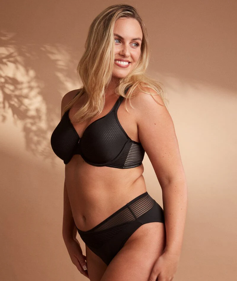 Fayreform Perfect Lines Contour Bra - Black - Image 6