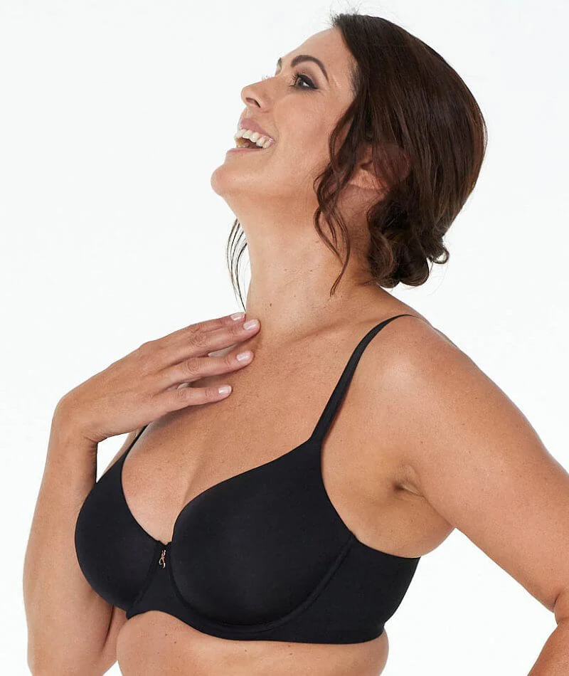 Fayreform Sculpt Contour Plunge Bra - Black - Image 3