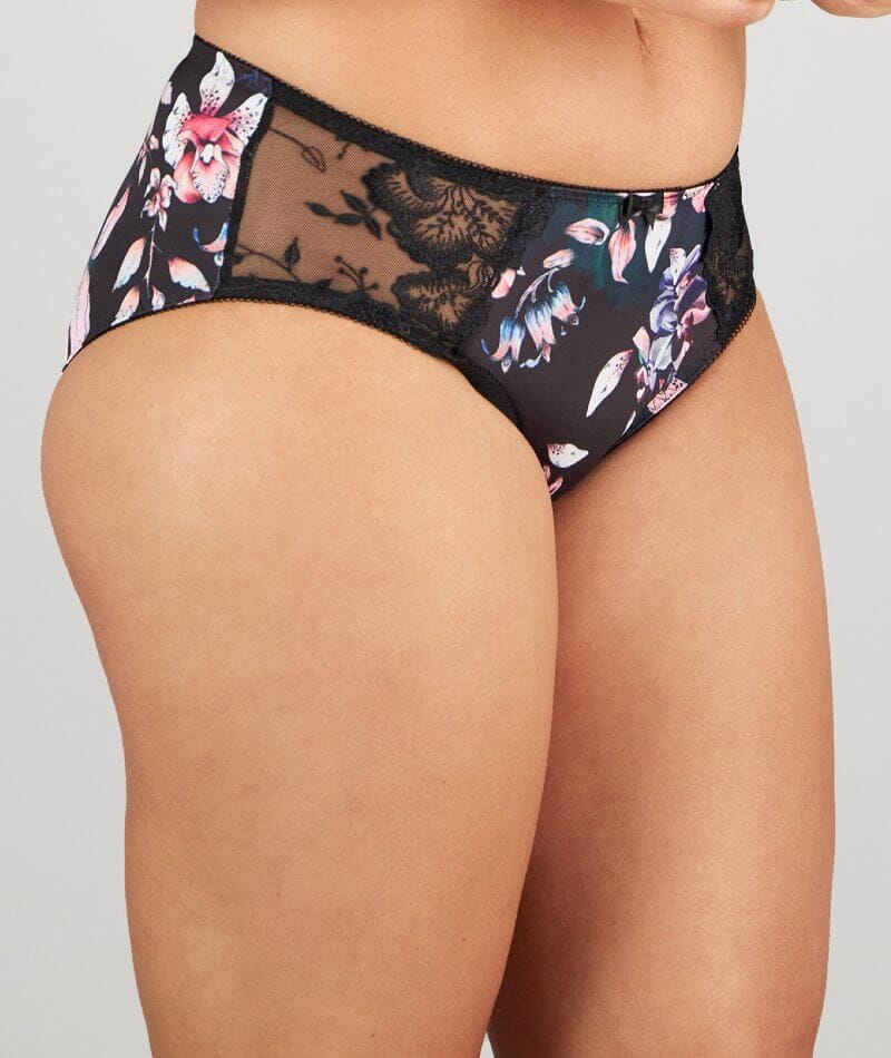 Fayreform Wild Violet Full Brief - Dark Folklore Print - Image 3
