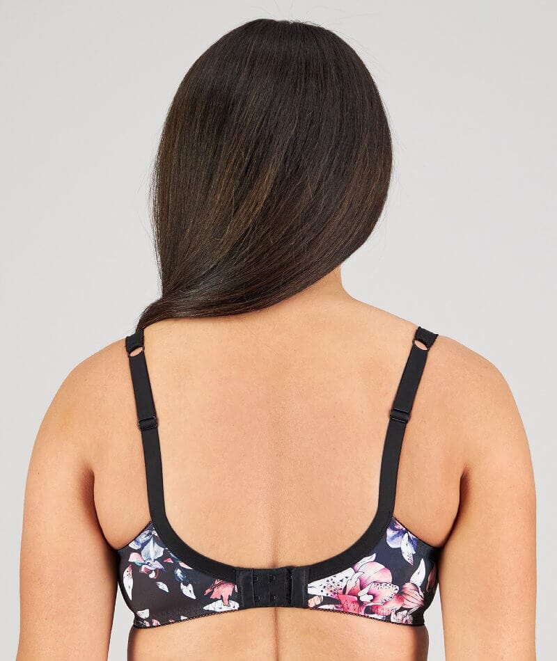 Fayreform Wild Violet Underwire Bra - Dark Folklore Print - Image 2