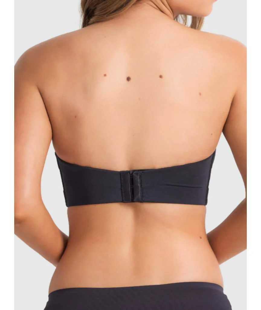 Finelines Attitude Full Figure Strapless Bra - Black - Image 2