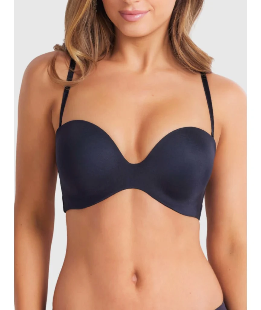 Finelines Attitude Full Figure Strapless Bra - Black - Image 3