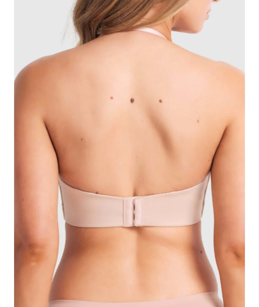 Finelines Attitude Full Figure Strapless Bra - Caramel - Image 2