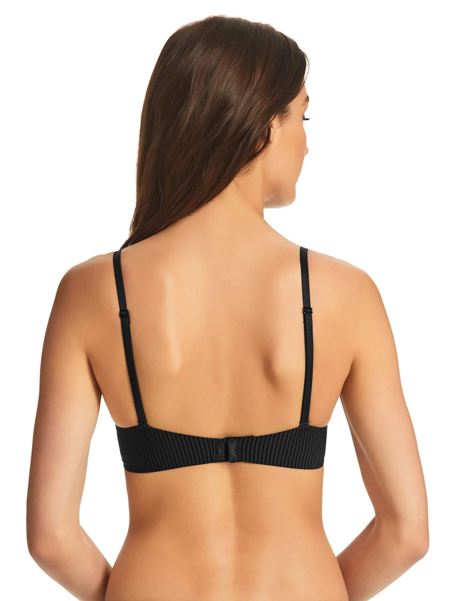 Finelines Embrace T Shirt Bra - Black - Image 2